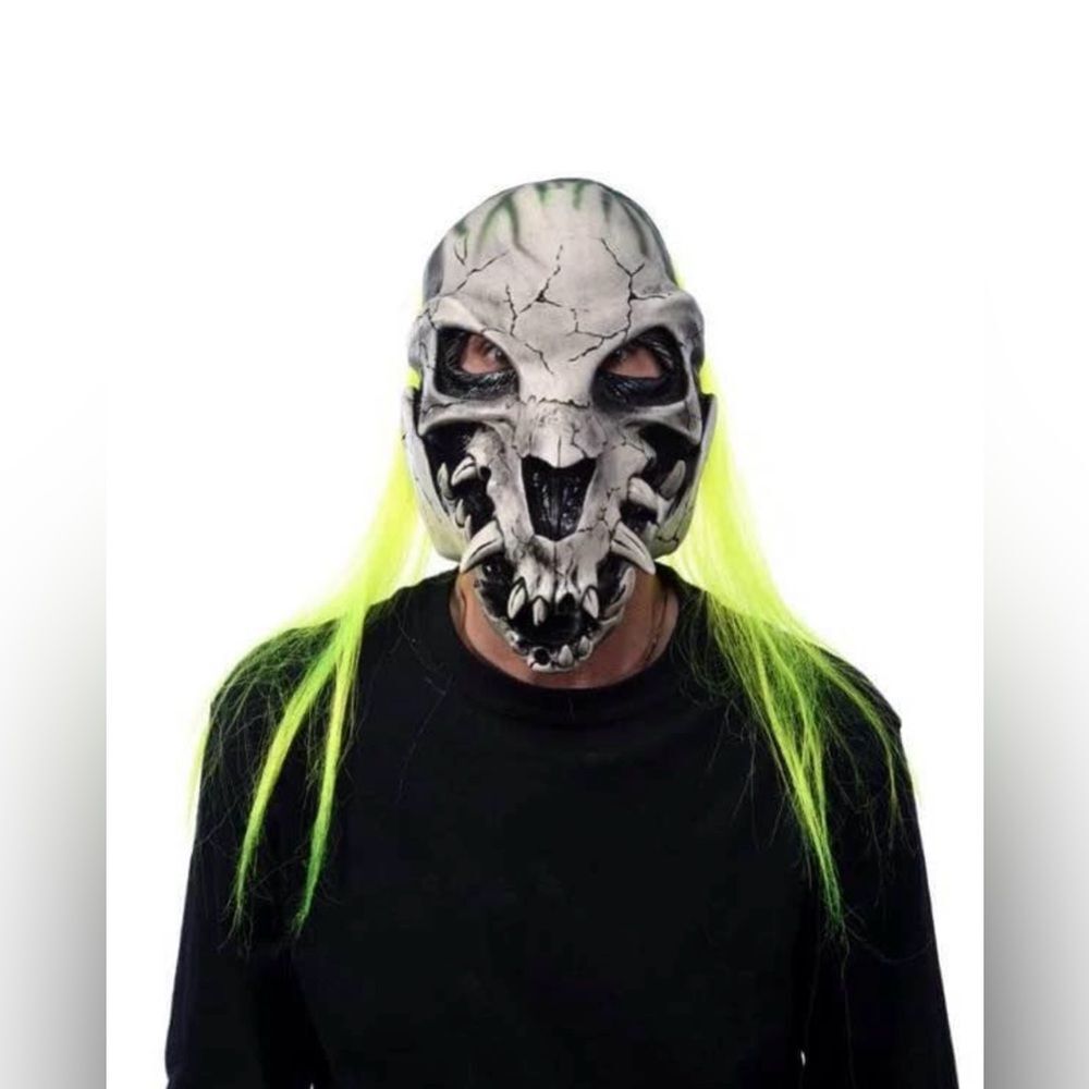 Bone Snapper UV Reactive Skull Halloween Costume